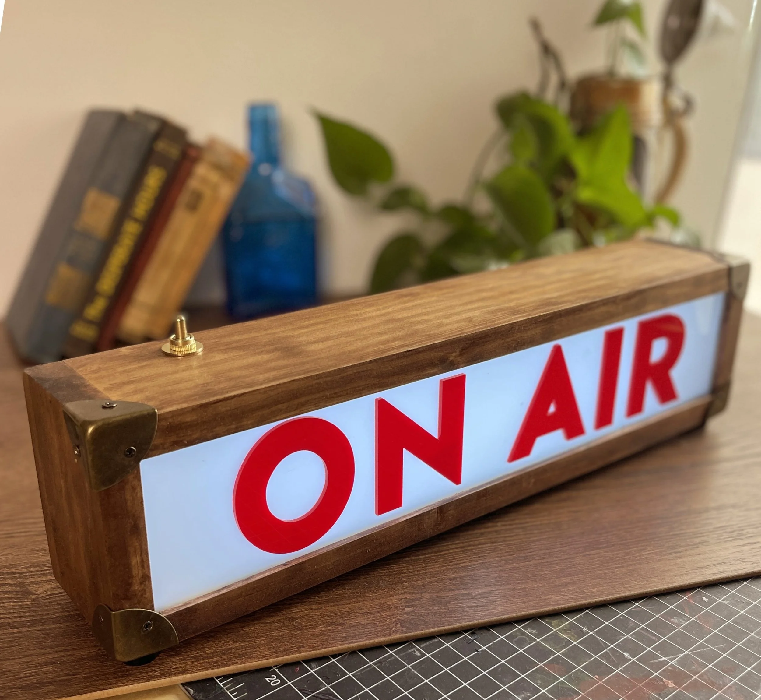 On Air Lightbox — Barak Hardley Studio